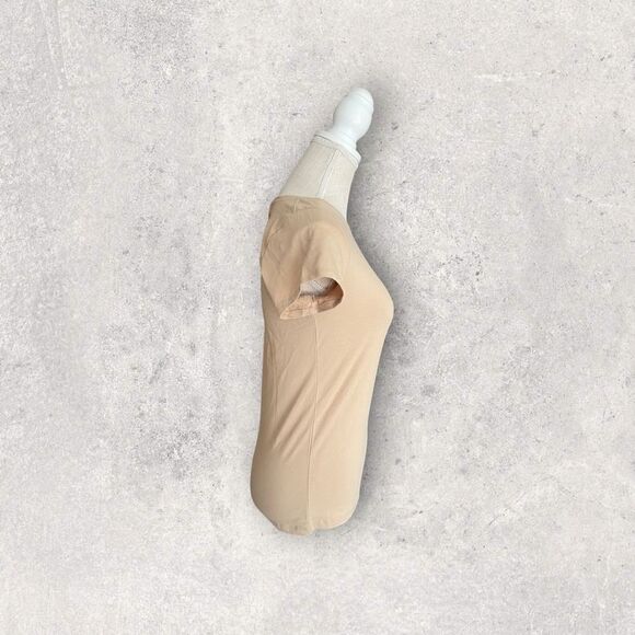 Fashion Nova | NWT Lily Crew neck T-shirt in Khaki Size M Medium - Picture 3 of 7